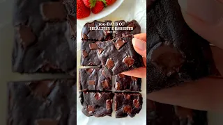 Healthy Dessert Recipe: Healthy Brownies🤩 #healthydessert #glutenfree #healthyrecipes