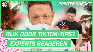 Hoe financiële adviseurs op TikTok rijk worden door jou | POINTER CHECKT #14 | NPO 3