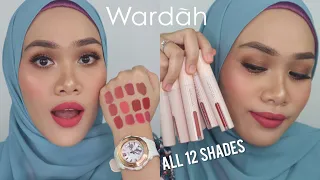 Wardah Colorfit Last All Day Lip Paint | All shades swatch
