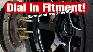 How to Install Extended Wheel Studs