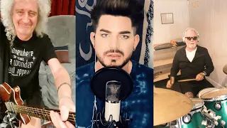 Queen + Adam Lambert - 'You Are The Champions' (New Lockdown version! Recorded on mobile phones!)