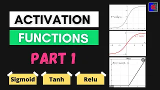 Activation Functions in Deep Learning | Sigmoid, Tanh and Relu Activation Function