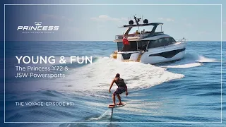 Young and Fun: An action packed day out on the water with Princess Yachts