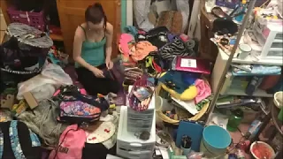 Timelapse of me cleaning my bedroom 6/21/17