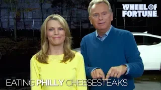 Pat & Vanna Eat Philly Cheesesteaks!