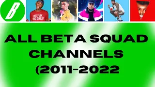 All Beta Squad Channels - Sub Count History (2011-2022)