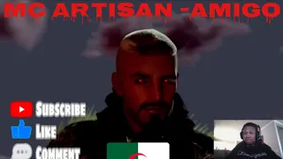 American Reaction To Algerian Rap Mc Artisan -Amigo (Prod. By Sanni) | LMERicoTv Reaction