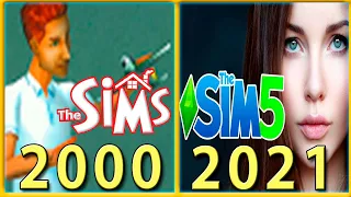 Evolution Of The Sims Games 2000 - 2021