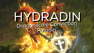 "Hydradin" Paladin Build Diablo 2 Resurrected (Conviction + Holy Freeze) Cows