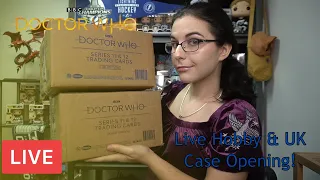 LIVE CASE BREAK: 2022 Rittenhouse Doctor Who Series 11 & 12 - Spotting the Difference! Hobby/UK
