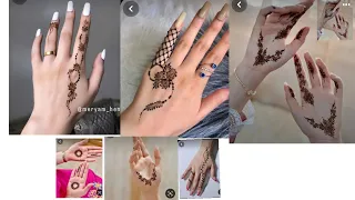 very simple henna, designs | easy mehendi designs #ideas @aacreationstutorials7045