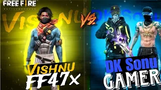 Vishnu FF 47x😎 & Dk Sonu Gamer 🤯🤯 Boys 1🆚2🤯🤯SAMSUNGA3,A5,A6,A7,J2,J5,J7,S5,S6,S7,S9,A10,A20,A30,A50