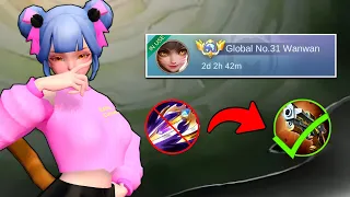 GLOBAL WANWAN 1 SHOT BUILD 2023! ( UNKILLABLE! )