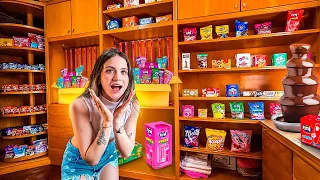 NOSSO QUARTO SECRETO DE DOCES!! 🍬