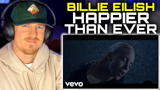 Billie Eilish - Happier Than Ever (Official Music Video) FIRST TIME REACTION