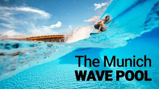 Camilla Kemp and Tim Elter Test the SurfTown MUC Wave Pool