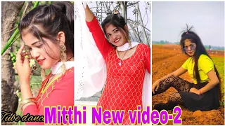 Mithi vigo dance video 2|mithi new snack video mithi tiktok dance,mithi vmate dance video,mxtakatak