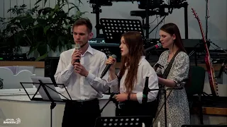 ♪ ♫ Квартет «Не я, но Христос во мне» | Анастасия Солодкая, Маргарита, Милана и Тимофей Макаревичи