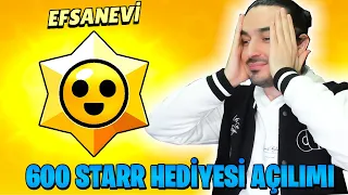 600 TANE STARR HEDİYESİ AÇILIMI / Brawl Stars Yeni Kutu Açılımı - Efsanevi STARR HEDİYESİ