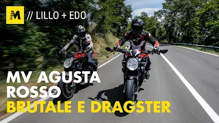 MV Agusta: Brutale 800 e Dragster 800 Rosso. Meno spesa, stessa resa