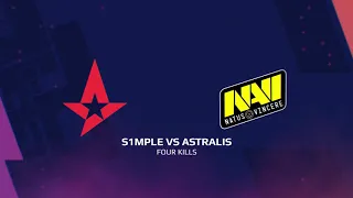 s1mple vs Astralis, BLAST Pro Series Lisbon 2018