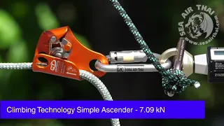 Climbing Technology Simple Ascender Test