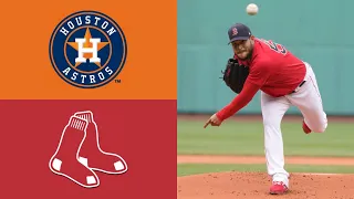 Astros vs Red Sox ALCS Game 3 Picks and Predictions