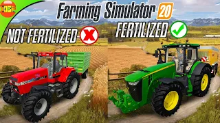 How much fertilizers affect your yield in farming simulator 20? fs 20 fertilizer experiment!