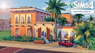 Dream Arabic Villa 🌴 Courtyard Oasis | No CC | The SIMS 4 Stop Motion