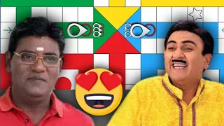 Taarak Mehta Ka Ooltah Chashmah / Jethalal / iyer | Ludo King 2 Players Funny Gameplay Video 2021