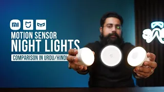 Xiaomi Yeelight Motion Sensor Night Lights || Review & Comparison in Urdu Hindi