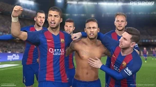 PES 2017 -  FC Barcelona Trailer Official (PS4, PS3, XBOX ONE, XBOX 360, PC)