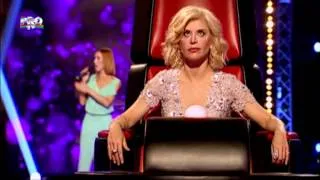 Aliona Munteanu - Halo (Beyonce) - Vocea Romaniei 2014 - Auditii pe nevazute Ep. 3