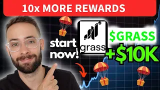 How To 10X Your Grass Rewards on Grass Airdrop  - Get Grass Airdrop FREE $10K Grass Token