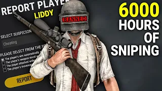 The most REPORTED SNIPER in PUBG gets BANNED! | 6000 hours of Sniping Montage