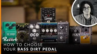 How to Choose a Bass Drive Pedal: Overdrive, Distortion & Fuzz | Reverb