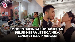 Gemasnya Yakup Hasibuan peluk mesra Jessica Mila di depan mertua, bucin abis!