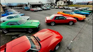 Classic American Muscle Car Lot Inventory Update 1/15/24 Maple Motors Walk Old School Rides For Sale