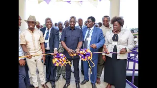 President  Ruto at the dedication of Alupe university library , Teso south , Busia County