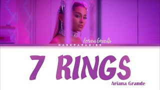 Ariana Grande - 7 rings (Color Coded Lyrics)