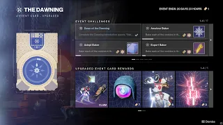 The Dawning 2022 - All Event Challenges Quick Preview [Destiny 2 ]