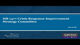 CRIS Committee Meeting May 16, 2023