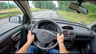 2006 Opel Corsa C [1.0 60 HP]|0-100| POV Test Drive #1790 Joe Black