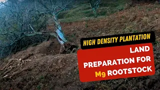 Part - 1 Land preparation For High density apple plantation on M9 root stock.