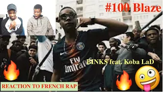 Reacting To French Rap - 100 Blaze - BINKS feat. Koba LaD (REACTION VIDEO)