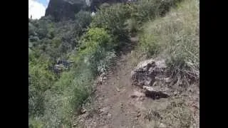 "Trail" to a Salado Indian Ruin - Sierra Ancha Wilderness