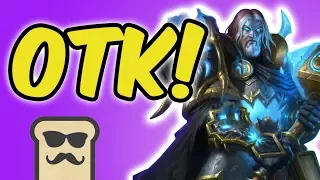 EXODIA OTK PALADIN! | DEATH KNIGHT UTHER OF THE EBON BLADE | HEARTHSTONE | DISGUISED TOAST