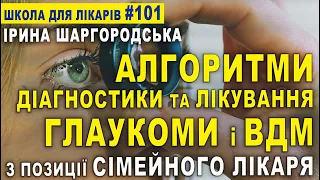 ГЛАУКОМА. АЛГОРИТМИ Діагностики, Лікування ГЛАУКОМИ і ВДМ І.Шаргородська/С.Риков vlog. GLAUCOMA 2022