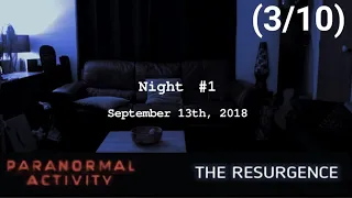 Paranormal Activity: The Resurgence (3/10) Clip - The First Night HD