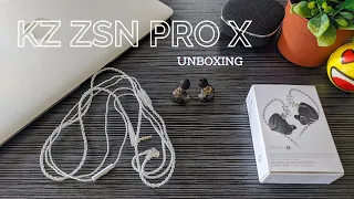 KZ ZSN PRO X UNBOXING